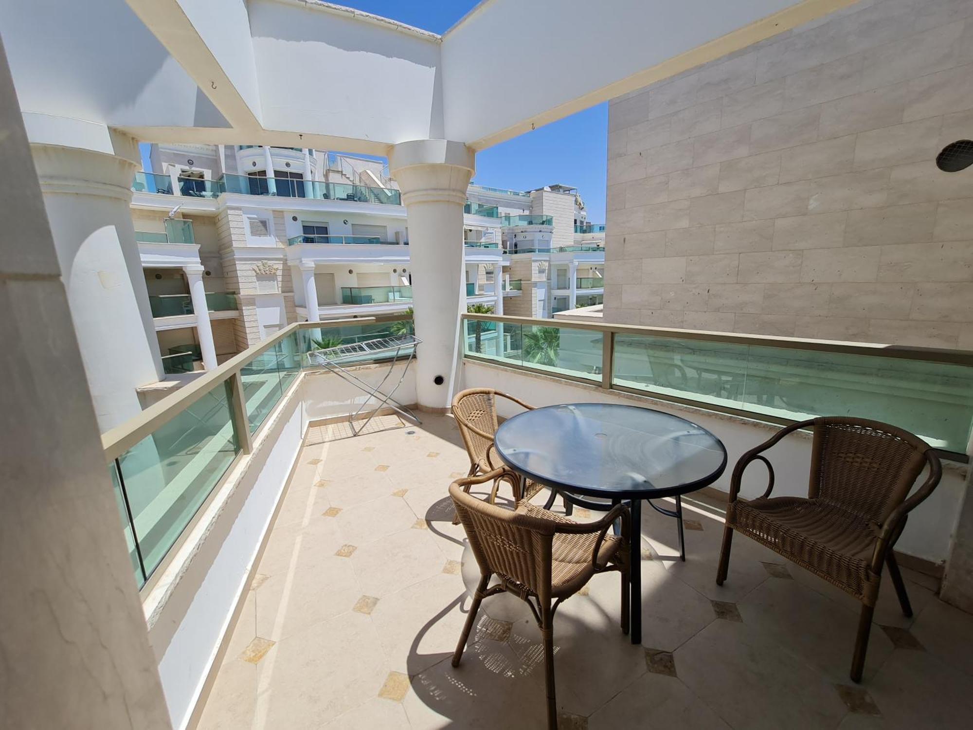 Palmore Top Luxury Penthause With Juccuzi First Line Of The Seaside Apartment Eilat Exterior photo